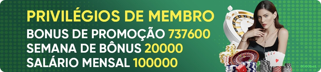 Bônus 8600bet